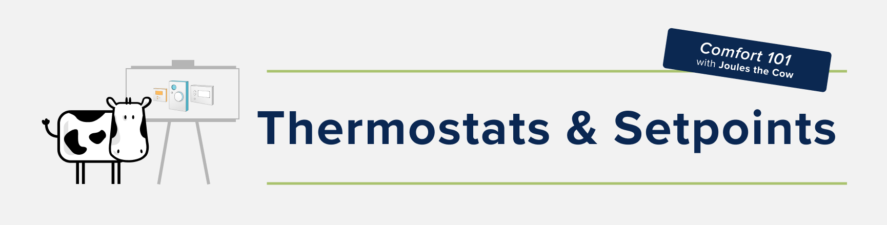 Thermostats & Setpoints Banner