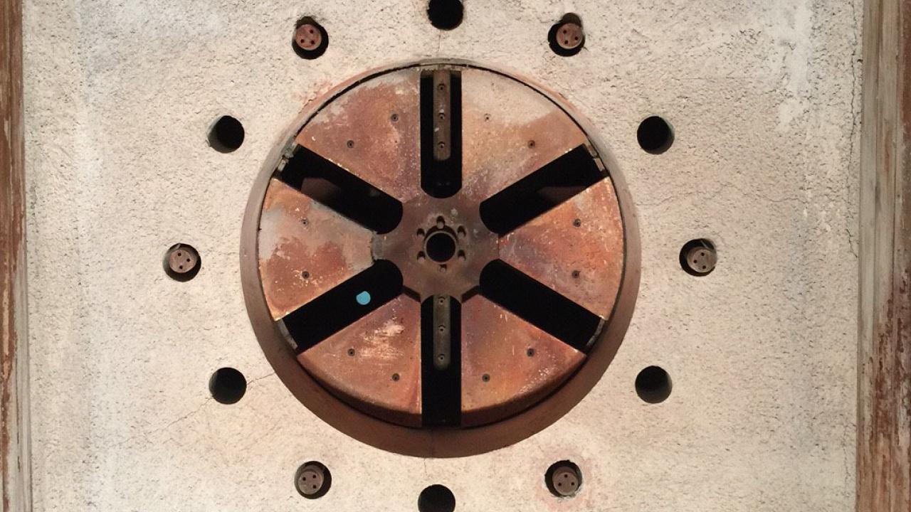 Image of the renovated boiler with UC Davis deferred maintenance funding.