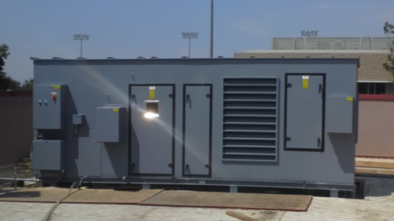 Photo of an HVAC unit.