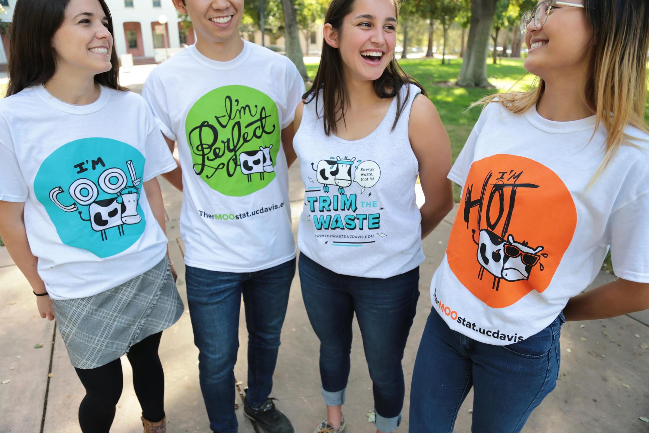 Our t-shirt options.