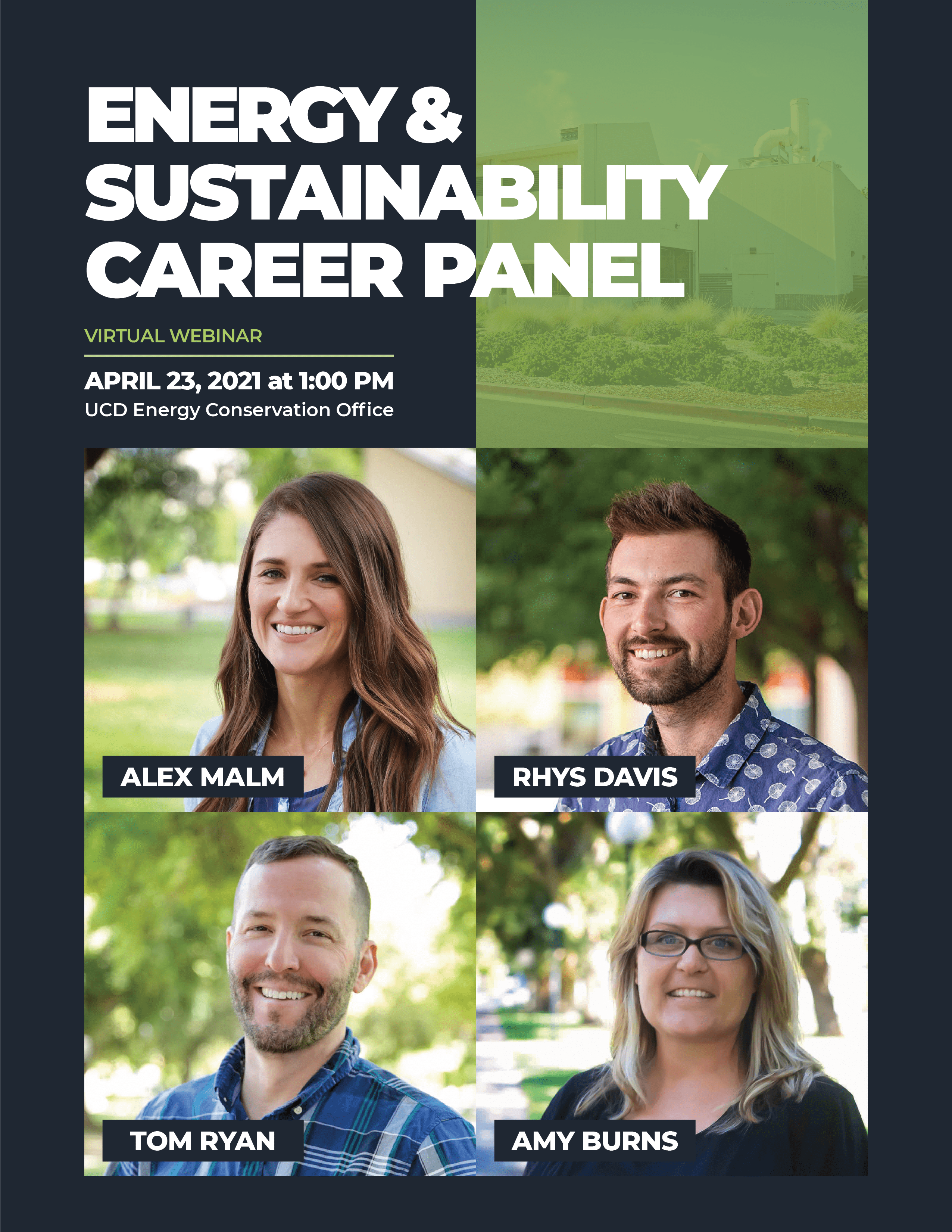 Energy & Sustainability Career Panel poster