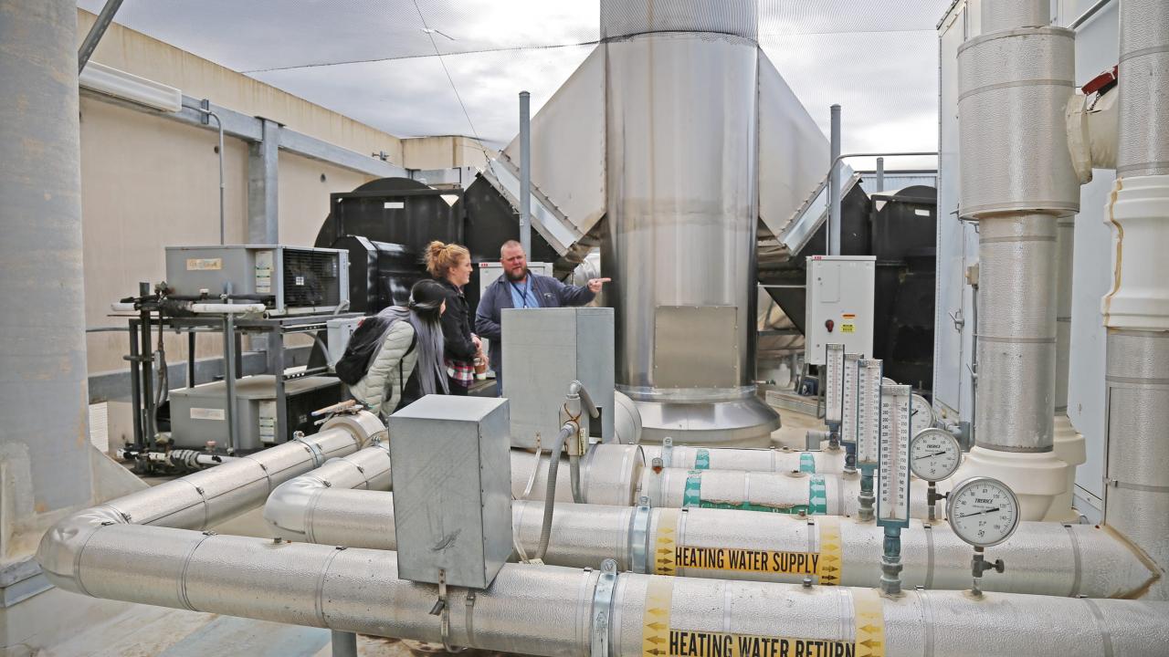 hvac roof