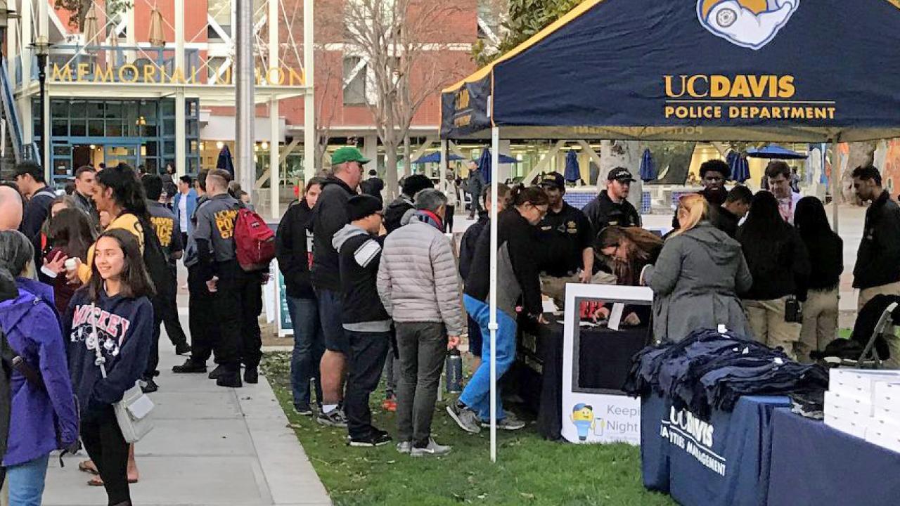 UC Davis Campus Safety Lighting Walk